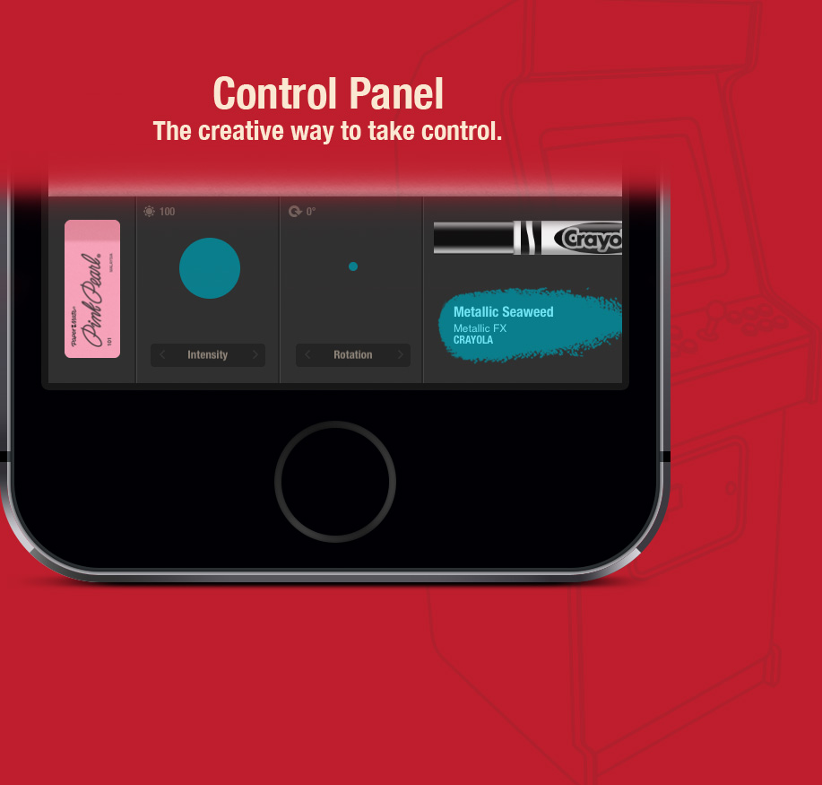 Control Panel. The creative way to take control.